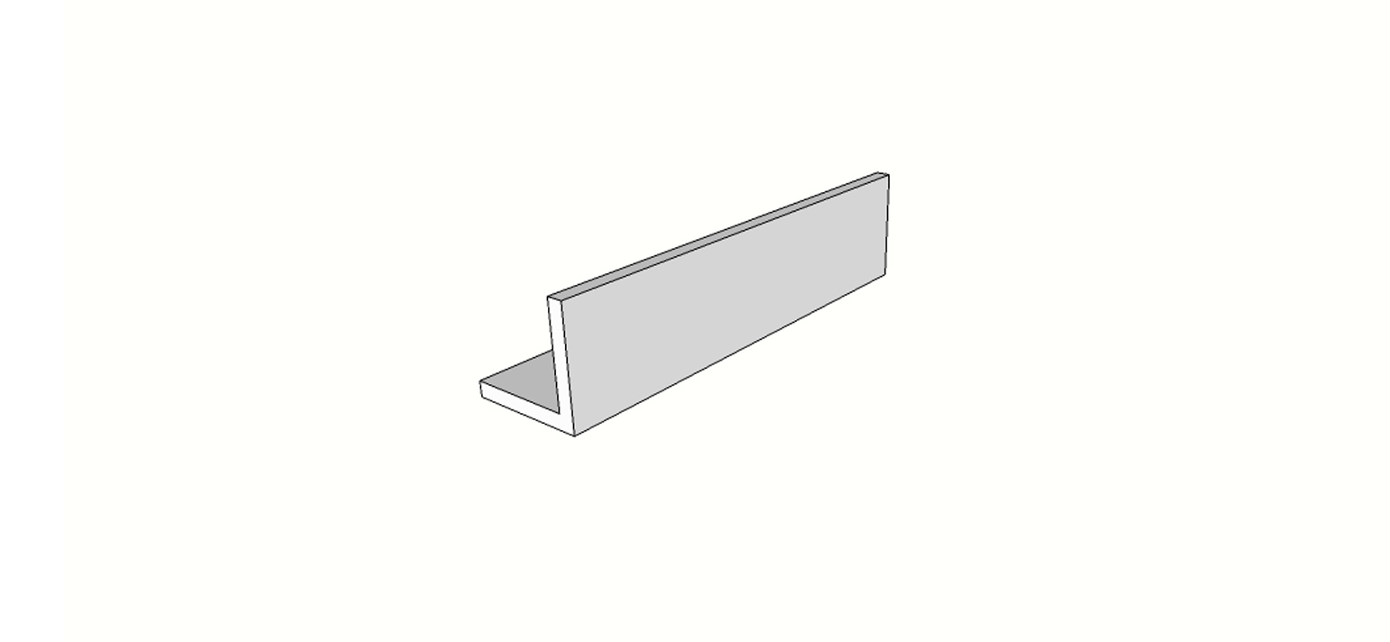 L-board <span style="white-space:nowrap;">6"x24"</span> &nbsp; <span style="white-space:nowrap;">thk. 20mm</span>