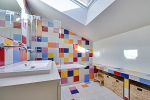 Multi Coloured Tiles