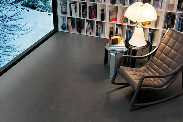 Ceramic resin tiles living room