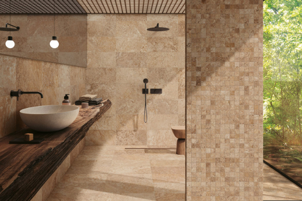 Small tiles imitation stone
