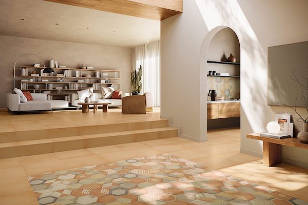 Tomette imitation tiles